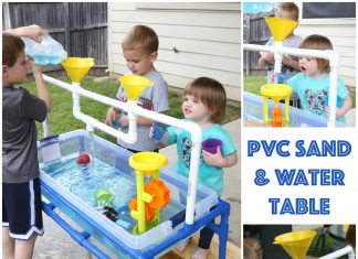 PVC Pipe Sand and Water Table