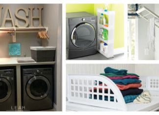 20 Awesome Laundry Room Storage and Organization Ideas
