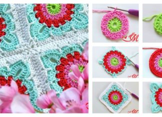 How to Crochet Granny Square Blanket