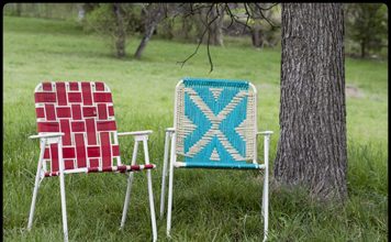 Make a Macrame Lawn Chair