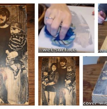 How to Transfer Photos Onto Wood (Video)