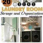 20 Awesome Laundry Room Storage and Organization Ideas