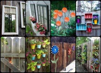 Garden Fence Decoration Ideas