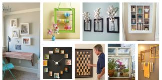 40+ Creative Reuse Old Picture Frames Into Home Decor Ideas