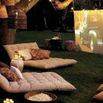Backyard Movie Theater