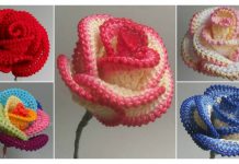 How to Crochet Pretty Roses