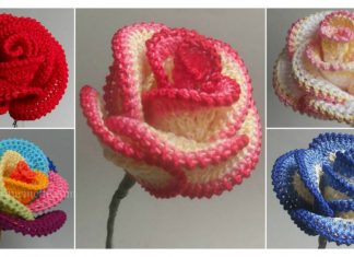 How to Crochet Pretty Roses
