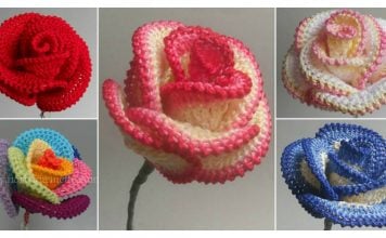 How to Crochet Pretty Roses