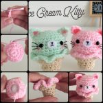 DIY Kitty Ice Cream Amigurumi Crochet Tutorial