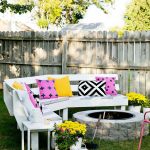 DIY Curved Fireplace Bench