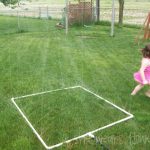 DIY large sprinkler with PVC Pipes