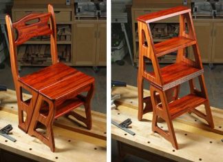 Fold Over Library Chair