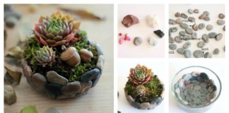 How to Make a Faux Stone Planter