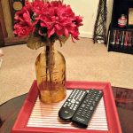 Useful DIY Coffee Table Tray Out of Picture Frame