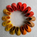 Felt Baby Shoes tutorial