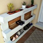Pallet Shoes Rack