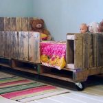Wood Pallets Kids Bed