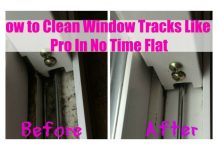 How to Clean sliding door or Window Tracks Like a Pro In No Time Flat