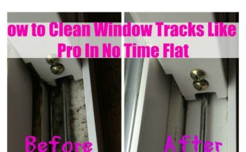 How to Clean sliding door or Window Tracks Like a Pro In No Time Flat