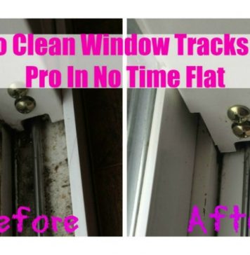 How to Clean sliding door or Window Tracks Like a Pro In No Time Flat