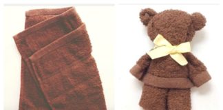 Towel Teddy Bear Tutorial You Probably Have Never Heard Of