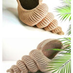 Spiral Shell Basket Crochet Pattern