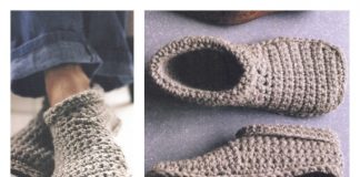 Cosy And Stylish Slipper Boots Free Crochet Pattern