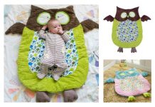 DIY Cute Owl Floor Play Mat