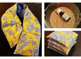 DIY Reusable Microwavable Heating Pad