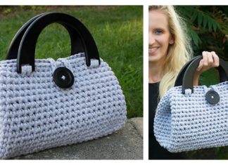 Easy Crochet Casual Friday Handbag Free Pattern