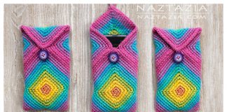 Fancy Phone Case Free Crochet Pattern