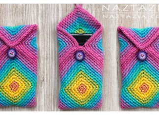 Fancy Phone Case Free Crochet Pattern
