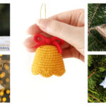 10+ Christmas Bell Ornament Free Crochet Patterns
