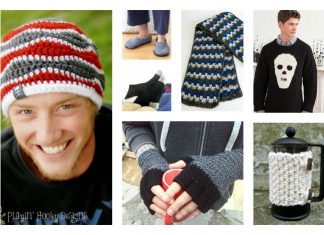 10+ Free Men's Crochet Patterns for Holiday Gift Ideas