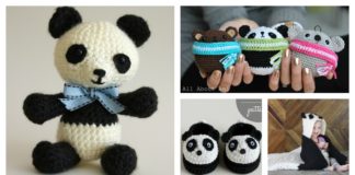 10+ Cute Panda-Themed Free Crochet Patterns