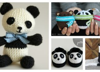 10+ Cute Panda-Themed Free Crochet Patterns