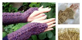 Crochet Fingerless Gloves Free Patterns