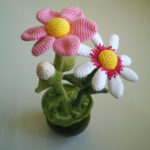 Crochet Flower Pot Free Pattern