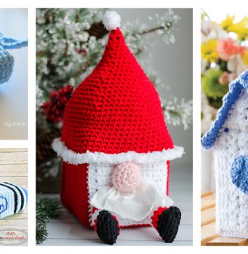 Tissue Cozy Free Crochet Patterns