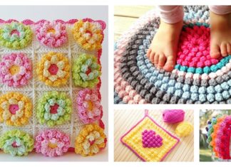 Beautiful Bobble Stitch Crochet Patterns and Projects