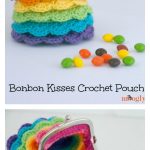 Bonbon Kisses Crochet Pouch / Coin Purse Free Pattern