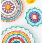 Colorful Mandala Free Crochet Pattern