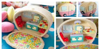 Amazing Crochet Mini Caravan Free Pattern