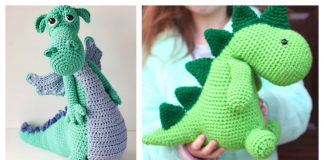 Crochet Amigurumi Dinosaur Free Patterns