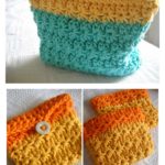 Crochet Star Stitch Coin Purse Free Pattern
