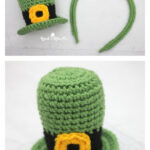 Leprechaun Hat Headband Free Crochet Pattern