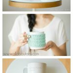 Star Stitch Cup Cozy Free Crochet Pattern