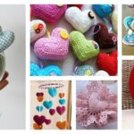 Valentine’s Day Crochet 3D Heart FREE Patterns