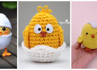 10+ Adorable Free Chick Crochet Patterns