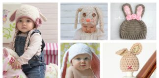Adorable Crochet Bunny Hat Free Patterns for Easter